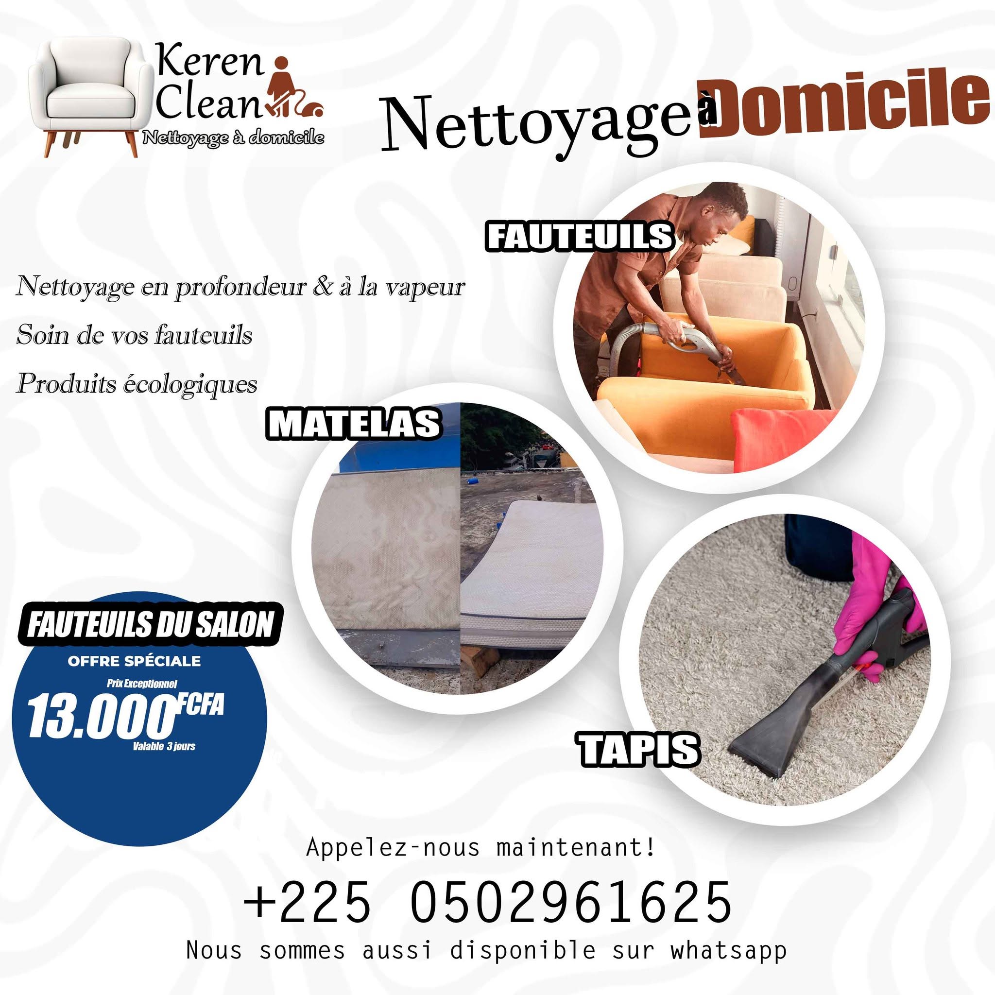 ET SI VOTRE FAUTEUIL ÉTAIT PLUS SALE QUE VOUS NE LE PENSEZ ?