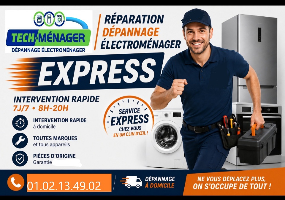 DEPANNAGE EXPRESS APPAREILS ELECTROMENAGERS